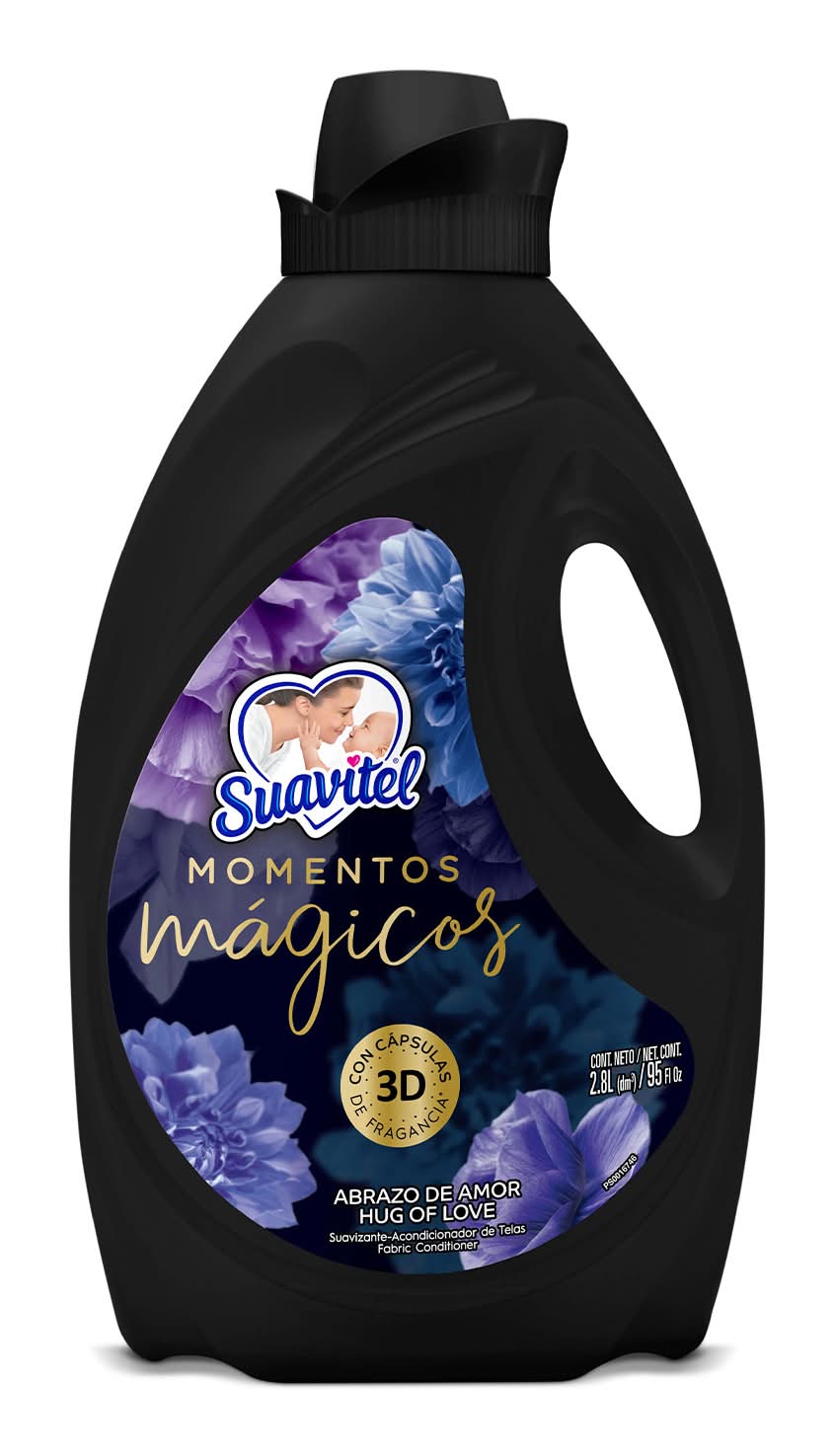 Suavitel · Momentos mágicos suavizante para ropas, abrazo de amor (2,8 L)