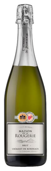 Maison de la Rougerie Brut Crémant De Bordeaux Wine (750ml)