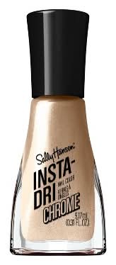 Sally Hansen Insta-Dri Chrome Nail Polish, Lustrous Gold (0.31 fl oz)