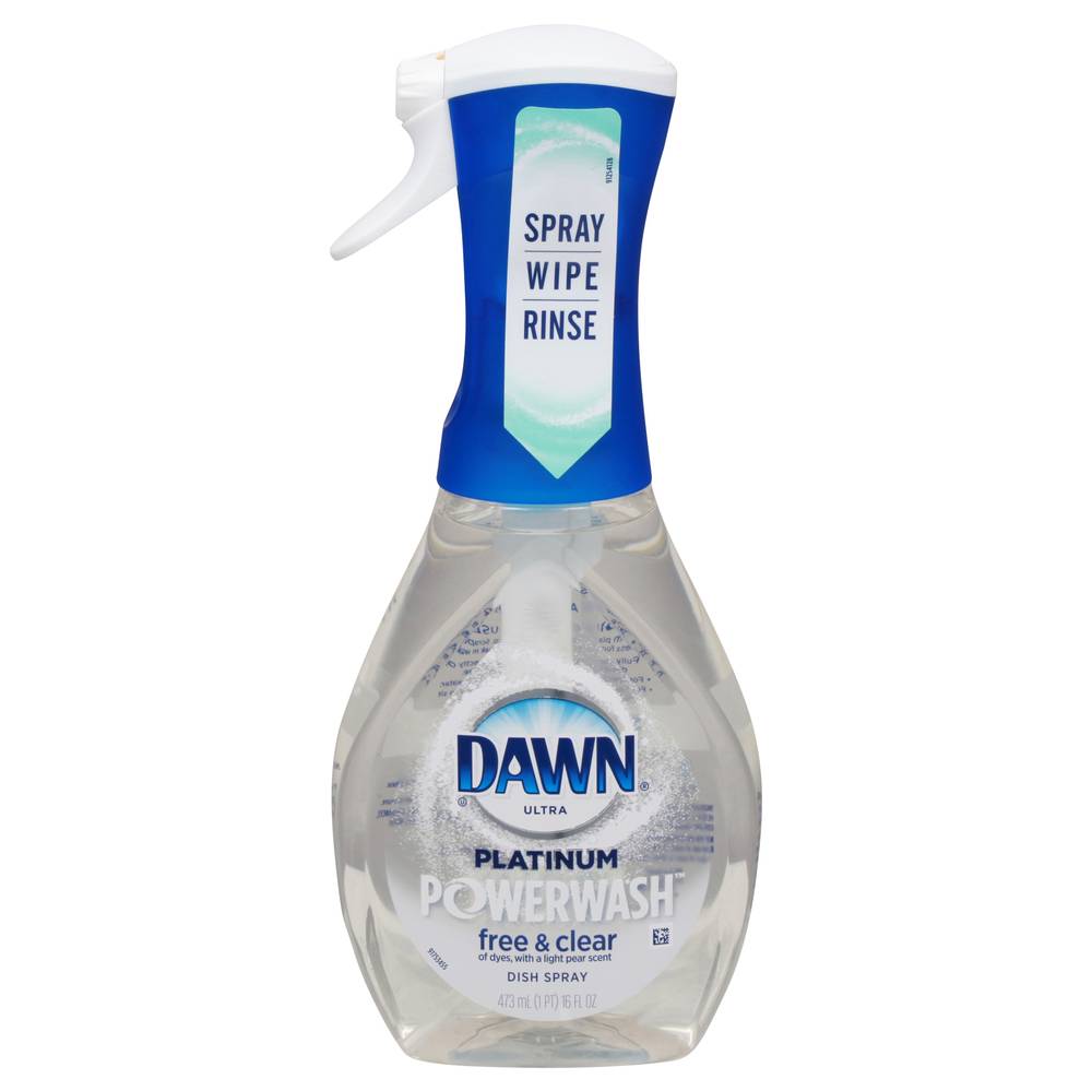 Dawn Ultra Platinum Powerwash Free & Clear Dish Spray