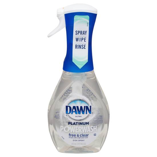 Dawn Ultra Platinum Powerwash Free & Clear Dish Spray