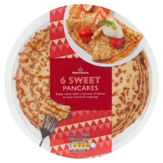 Morrisons Sweet Pancakes (6 pack)