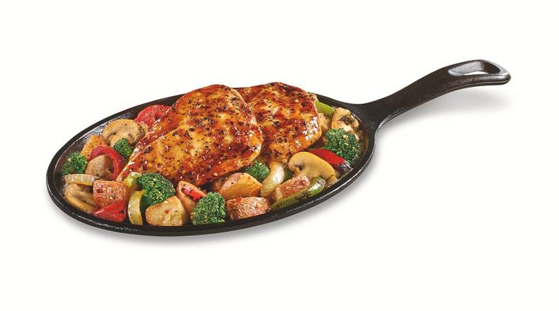 Bourbon Chicken Sizzlin' Skillet