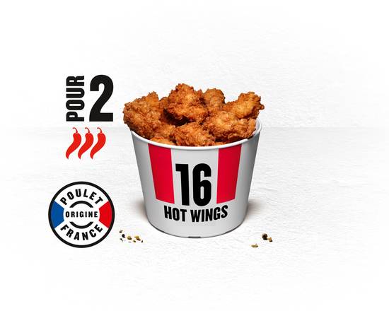 BUCKET 16 HOT WINGS®