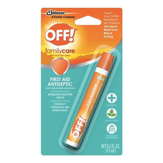 OFF! FamilyCare Bite and Itch Relief Pen, 0.5 OZ, 1 CT