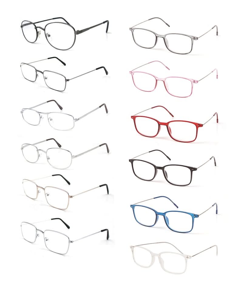 Wire-Rimmed Reading Glasses With 1.75 Diopter