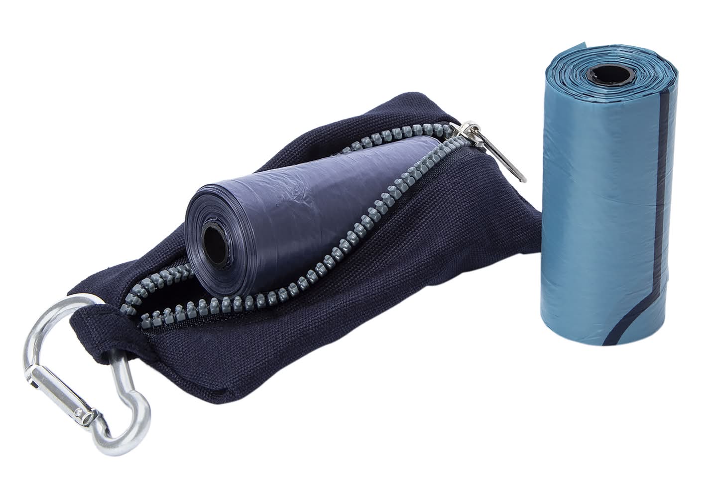 Waste Bag Dispenser With 2 Refill Rolls Blue Bones