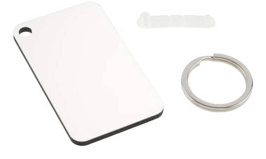 Rectangle Sublimation Keychains By Make Market, 4Ct.