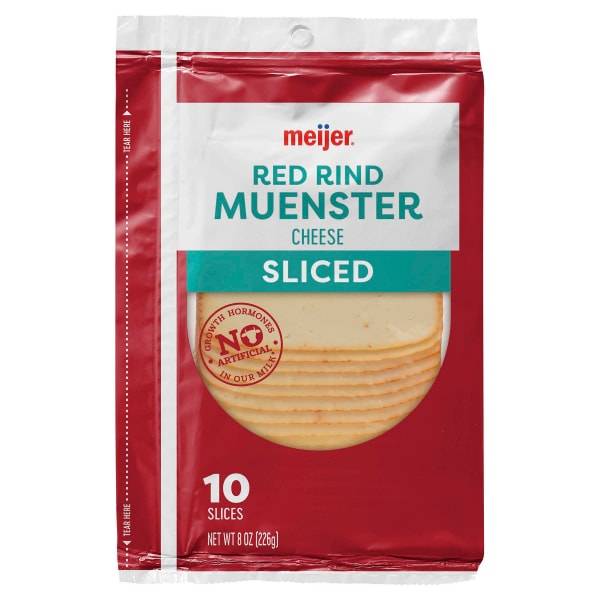 Meijer Sliced Muenster Cheese (8 oz)
