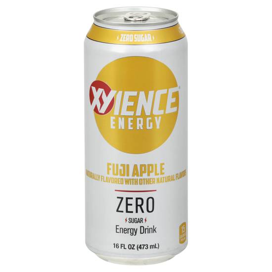 Xyience Fuji Apple Zero Calories Energy Drink (16oz can)