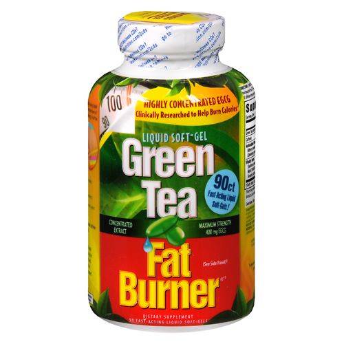 Applied Nutrition Green Tea Fat Burner, Liquid Soft-Gels - 90.0 ea