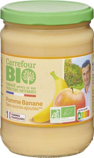 Compote Pomme Sans Sucres Ajoutés CARREFOUR CLASSIC' : les 16 pots de 100g  à Prix Carrefour