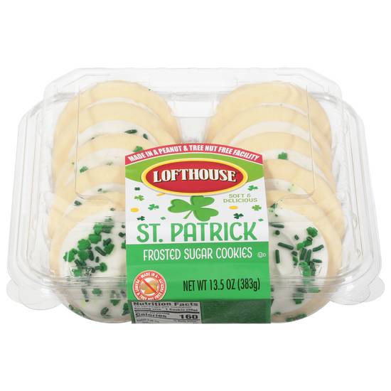 Lofthouse St. Patrick Frosted Sugar Cookies