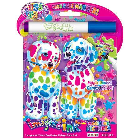 Lisa Frank Magic Ink Pictures Book - 1.0 ea