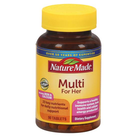Nature Made Multi For Her Dietary Supplement (90 ct)