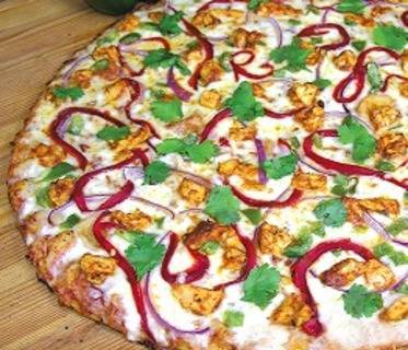 Butter Chicken Pizza