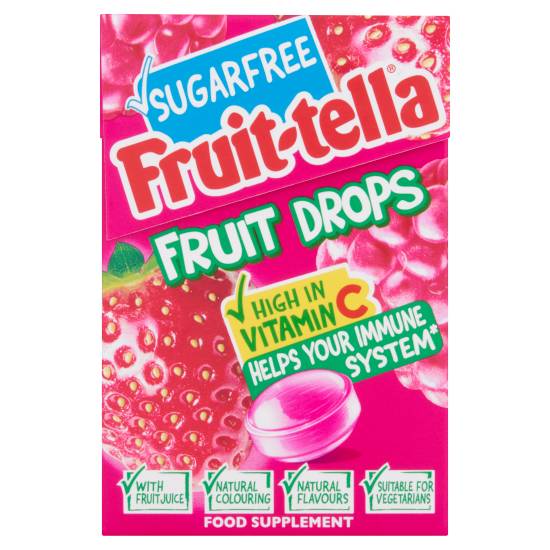 Fruit-Tella Fruit Drops Food Supplement 45g