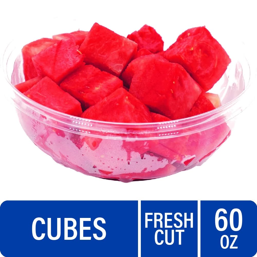 Fresh Cut Seedless Watermelon Cubes