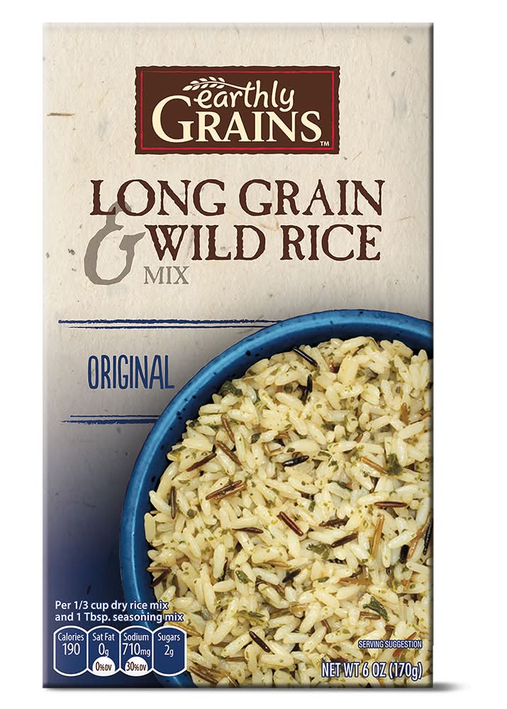 Earthly Grains Original Long Grain & Wild Rice Mix (6 oz)