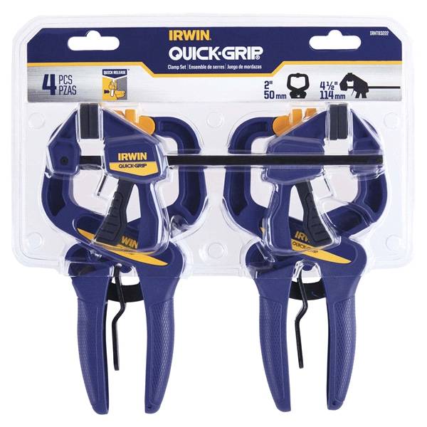 Irwin Quick-Grip Clamp Set