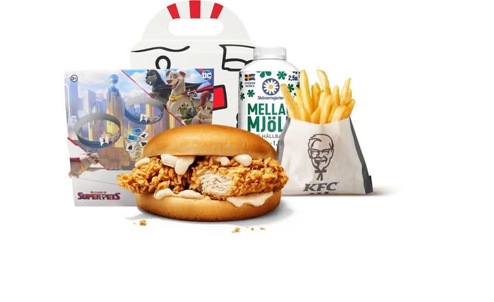 Crispy Burger Meal