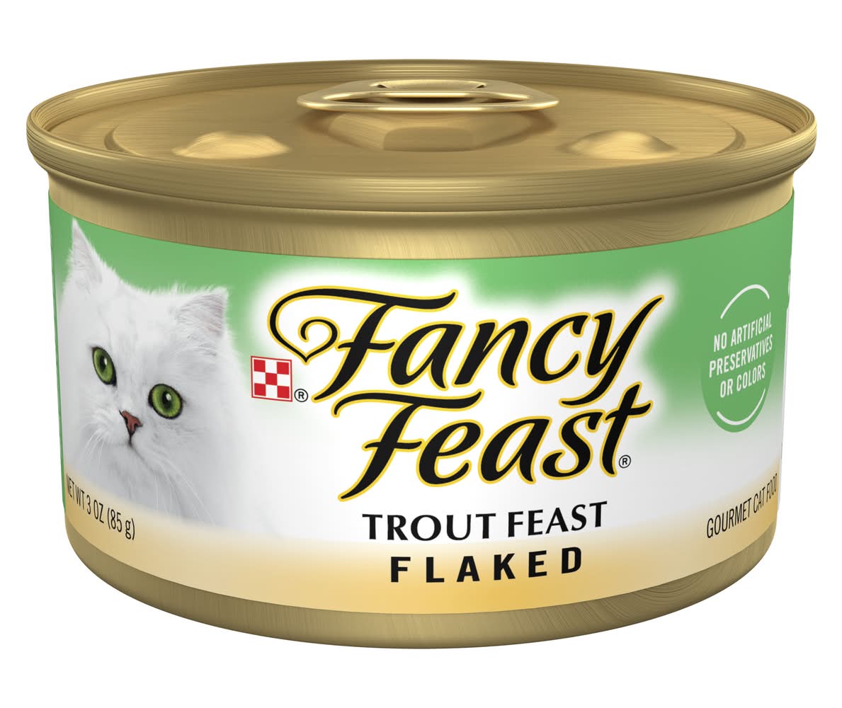 Purina Fancy Feast Flaked Trout Feast Wet Cat Food (3 oz)