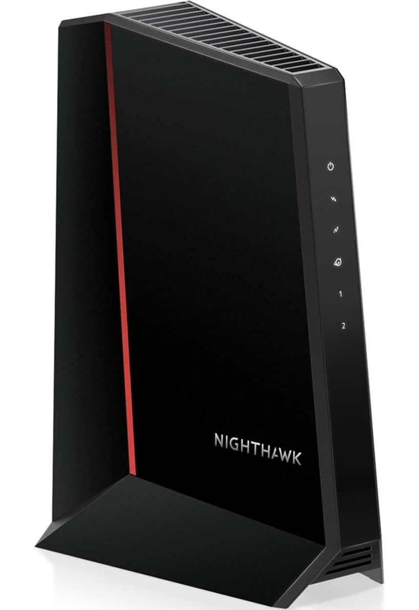 NETGEAR - Nighthawk Mid/High-Split 32 x 8 DOCSIS 3.1 Cable Modem - Black