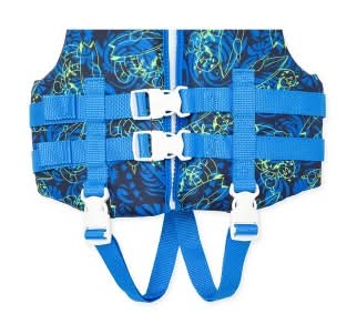 Speedo Kids' Pfd Life Jacket Vest, Yellow - Blue