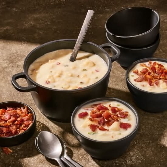 Rustic Baked Potato Soup - Group