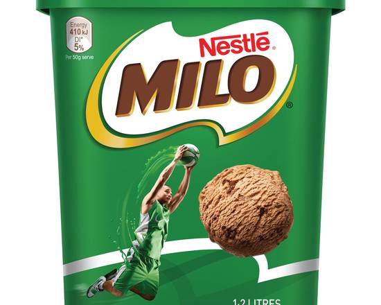 Nestle Milo Ice Cream Tub 1.2L