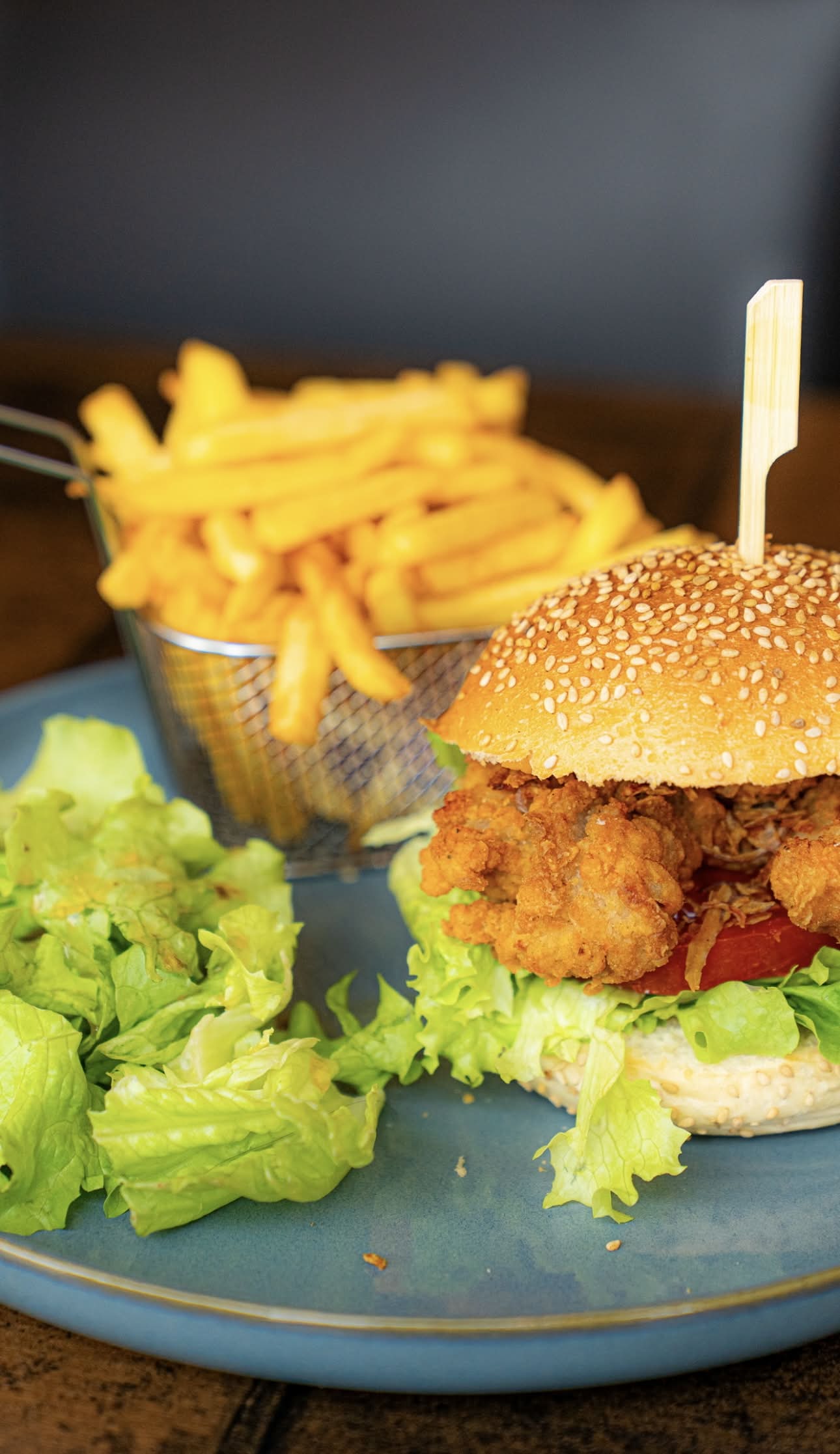 Menu Master chicken burger