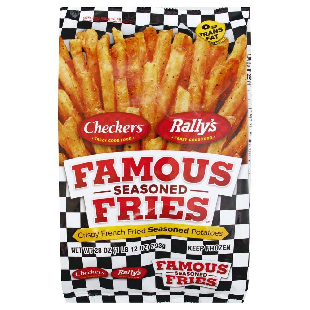 Checkers Rally's Famous Seasoned Fries (28 oz)