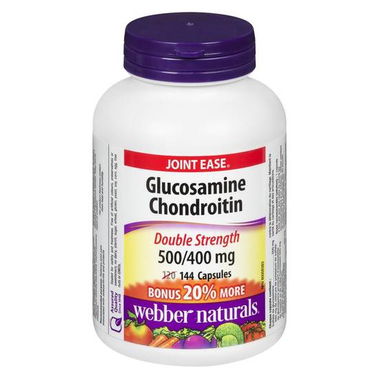 Webber Naturals Glucosamine Chondroti Extra Strength Capsules (144 units)