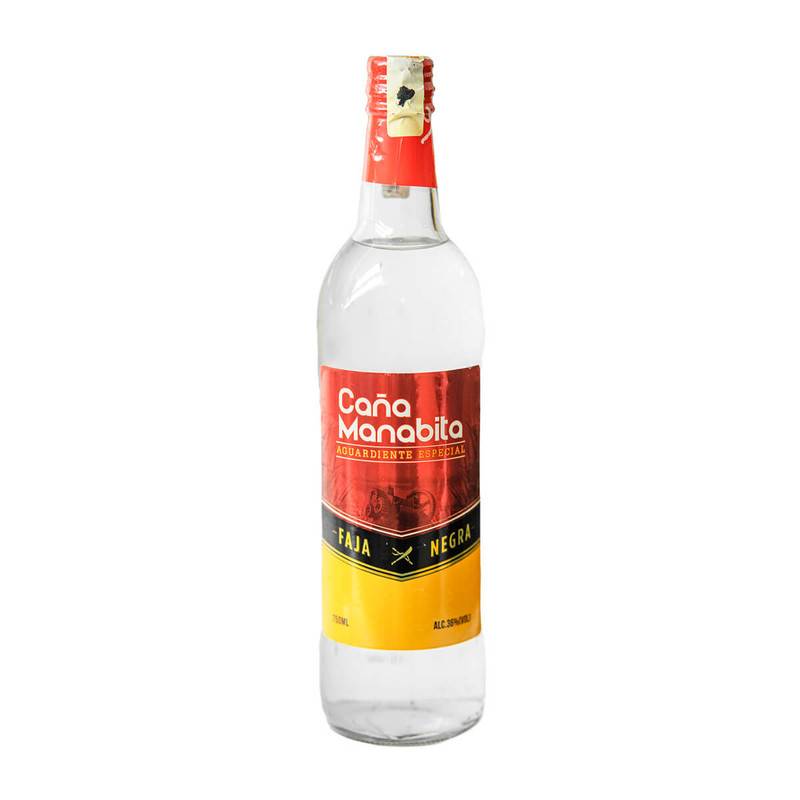 Aguardiente Caña Manabita Faja Negra - 750Ml