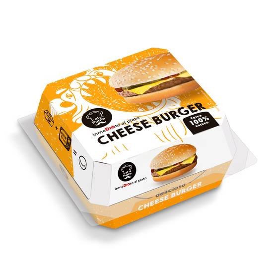 Hamburguesa con queso Al Punto caja 220 g