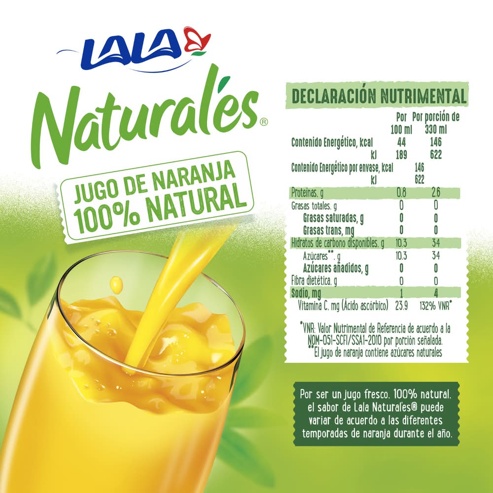 Lala Natural'es Jugo de naranja Delivery Near Me | Order Online
