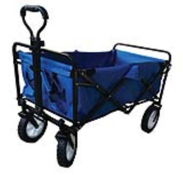 Steel Sport Wagon with Blue Fabric (Delivery options available. See item details.)