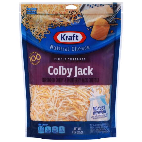 Kraft Shredded Colby Jack Cheese (8 oz) Delivery Near You Uber Eats