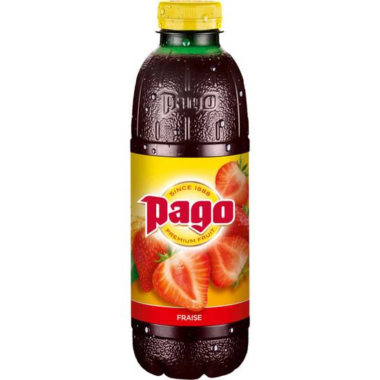 Pago boisson à la fraise la bouteille de 75cl