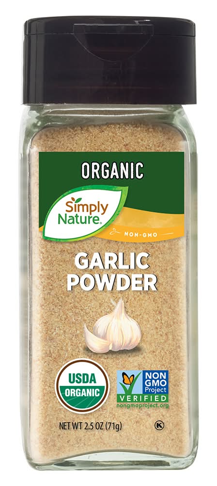 Simply Nature Organic Garlic Powder (2.5 oz)