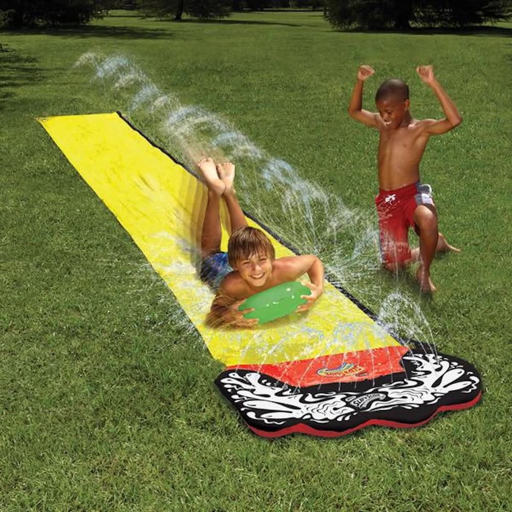 Wham-O Multicolored Vinyl Inflatable Wave Rider Slip N' Slide