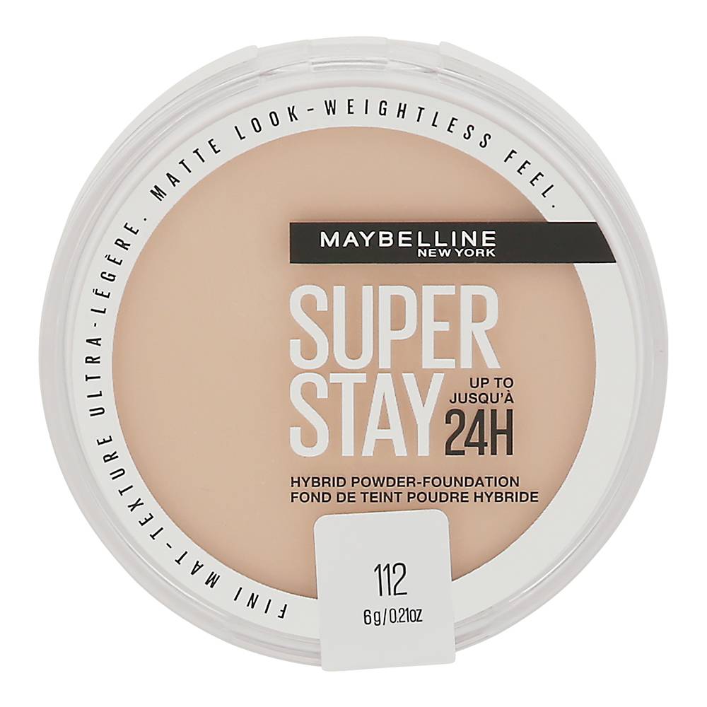 Maybelline Super Stay 112 Hybrid Powder-Foundation, 112 (0.21 oz)