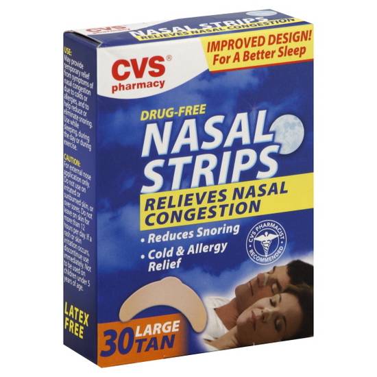 Cvs Pharmacy Drug Free Nasal Strips