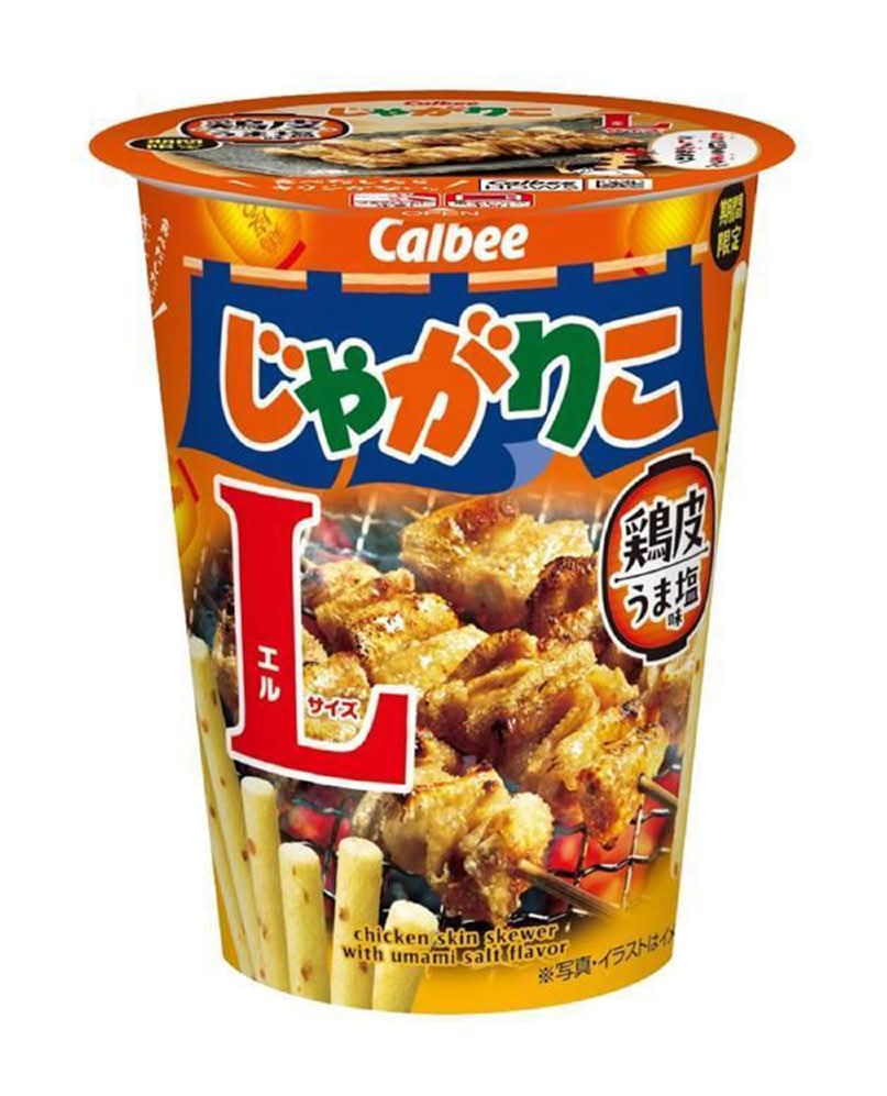 カルビー じゃがりこ - 鶏皮うま塩味, L (66g)