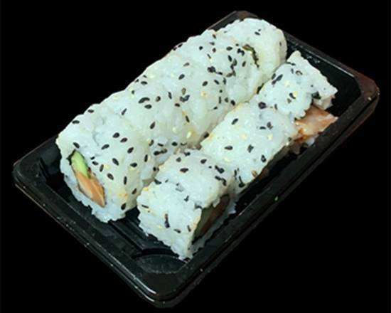94 Pikante zalm komkommer roll