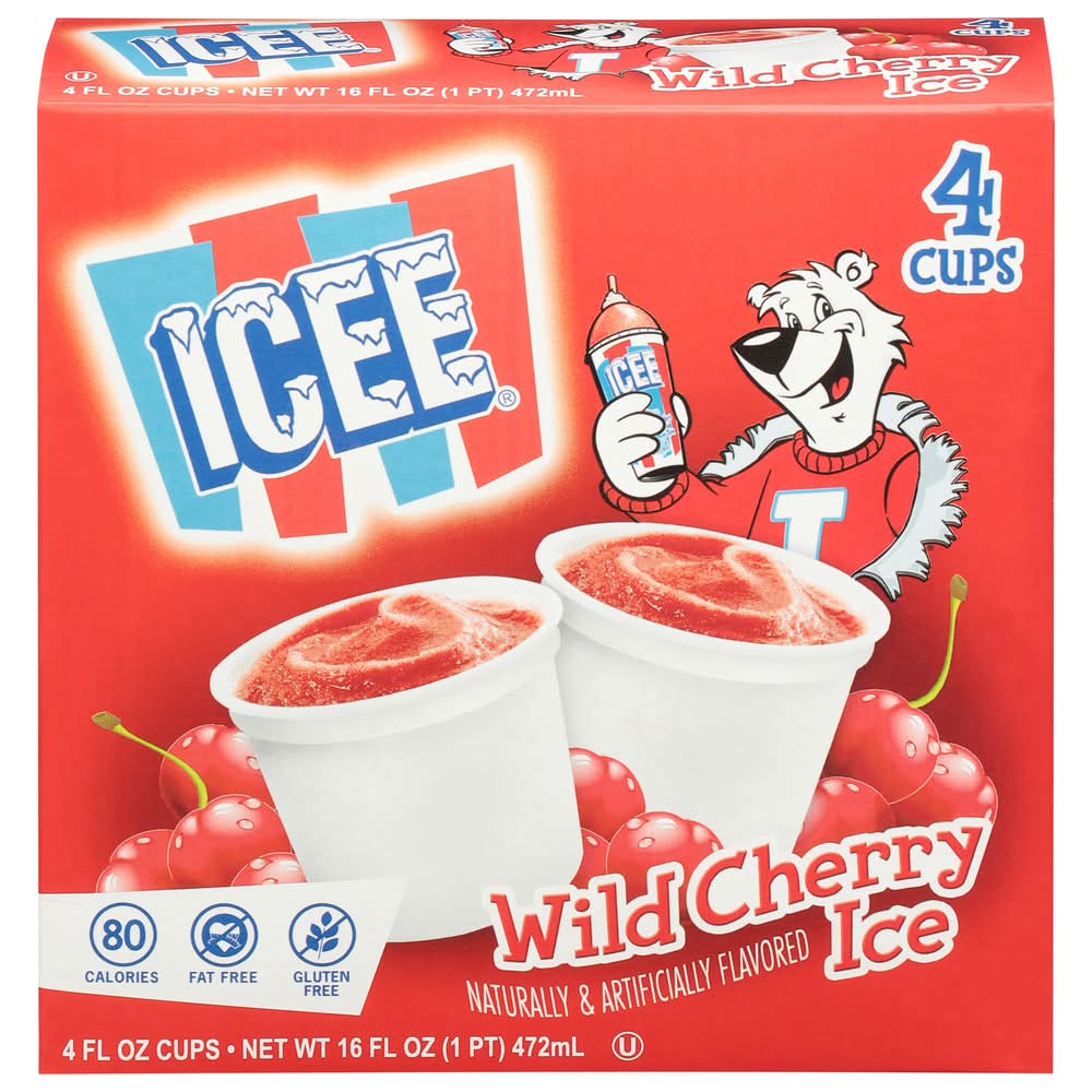 ICEE Wild Cherry Cups (16 fl oz)