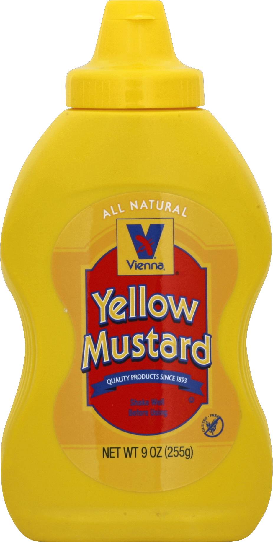 Vienna All Natural Yellow Mustard (9 oz)