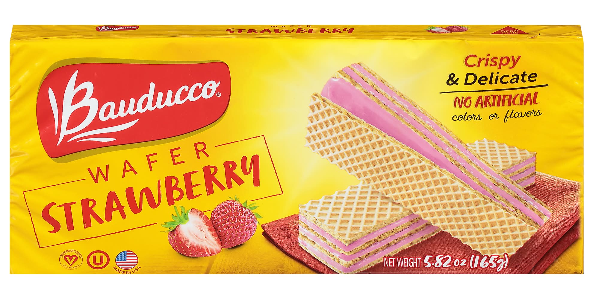 Bauducco Strawberry Wafer (5.8 oz)