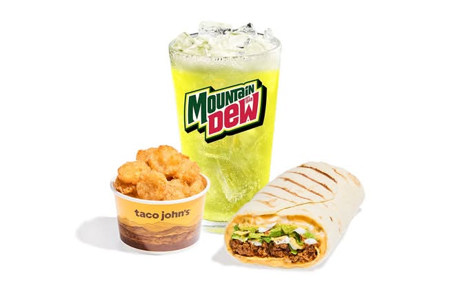 Guacamole Ranch Stuffed Grilled Taco Combo