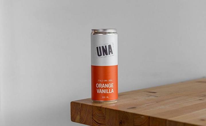 orange vanilla itali-UNA soda